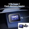 BGV1 Car Stickers Metal USB Type-C Flash Drive Memory Stick Music Saver For Dacia Duster Logan Sandero Lodgy Dokker Stepway Mcv 2