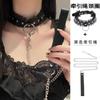 Lace Collar Traction Rope Collarbone Chain Choker Necklace Women'S Neck Ring Neck Strap Chain Neck Chain Cos Neck Accessories