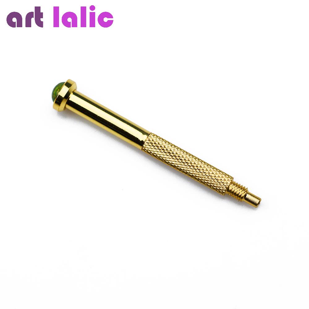 1pc Nail Art Hand Dangle Drill Hole Maker Dotting Pen Piercing Professional Manicure Nail Art Tool