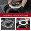 Сетчатый фильтр для слива против засоров с ручкой, полезный сетчатый фильтр для раковины, кухонные и ванные аксессуары