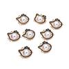 5 шт./пакет подвески подвески эмаль металлическое ожерелье браслет жемчуг Шарм разъем для DIY ювелирных изделий аксессуары