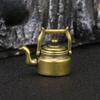 Античная Медь Мини Размер Напальчник Чайник Карманный Курильница Винтужная Латунь Чайный Питомец Домашние Украшения Аксессуары Настольное Украшение