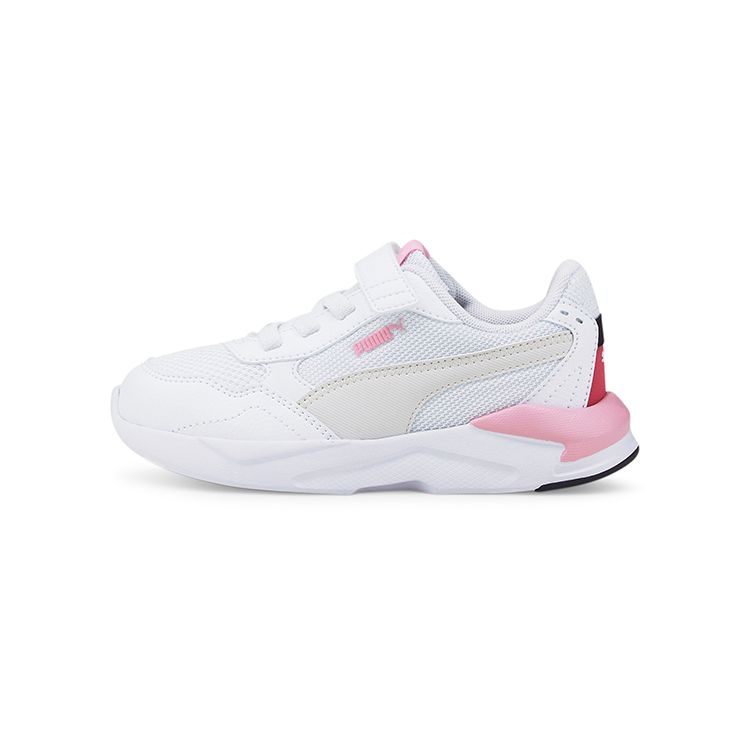 Puma X-Ray Speed Lite Ac Бело-розовые спортивные повседневные детские кроссовки 385525-04