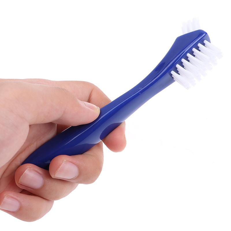 Щетка для чистки зубных протезов Специальная щетка для протезов вставных зубов Зубная щетка для ухода за полостью рта