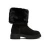 D Iridea D04HRM 022BH C9999 Ankle Boots, Black
