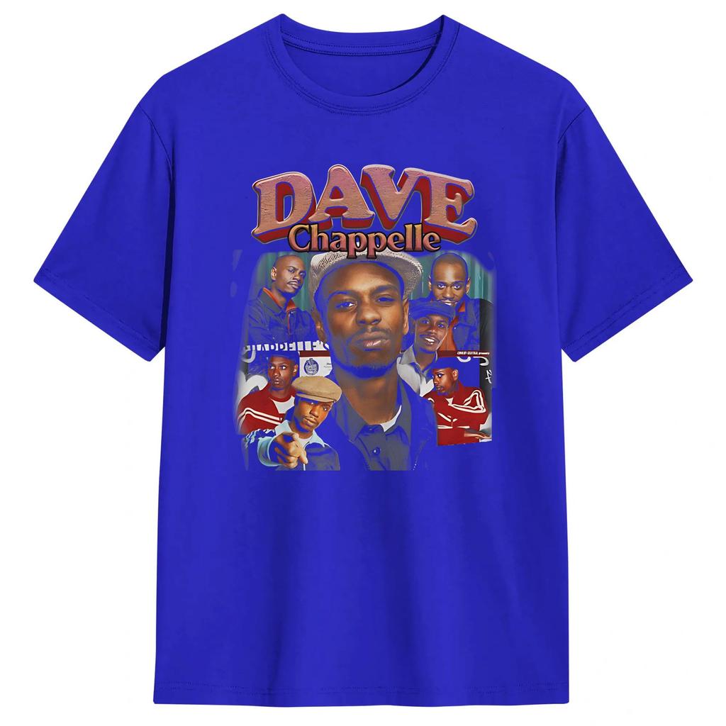 Funny Dave Chappelle TShirt Summer Cotton TShirts For Unisex Harajuku Printed Tee Shirt Short Sleeve Vintage Clothing