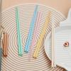 5Pairs Chinese Chopsticks Cute Non-Slip Korean Reusable Chopsticks Set Healthy Alloy Tableware Creative Colorful Sushi Sticks