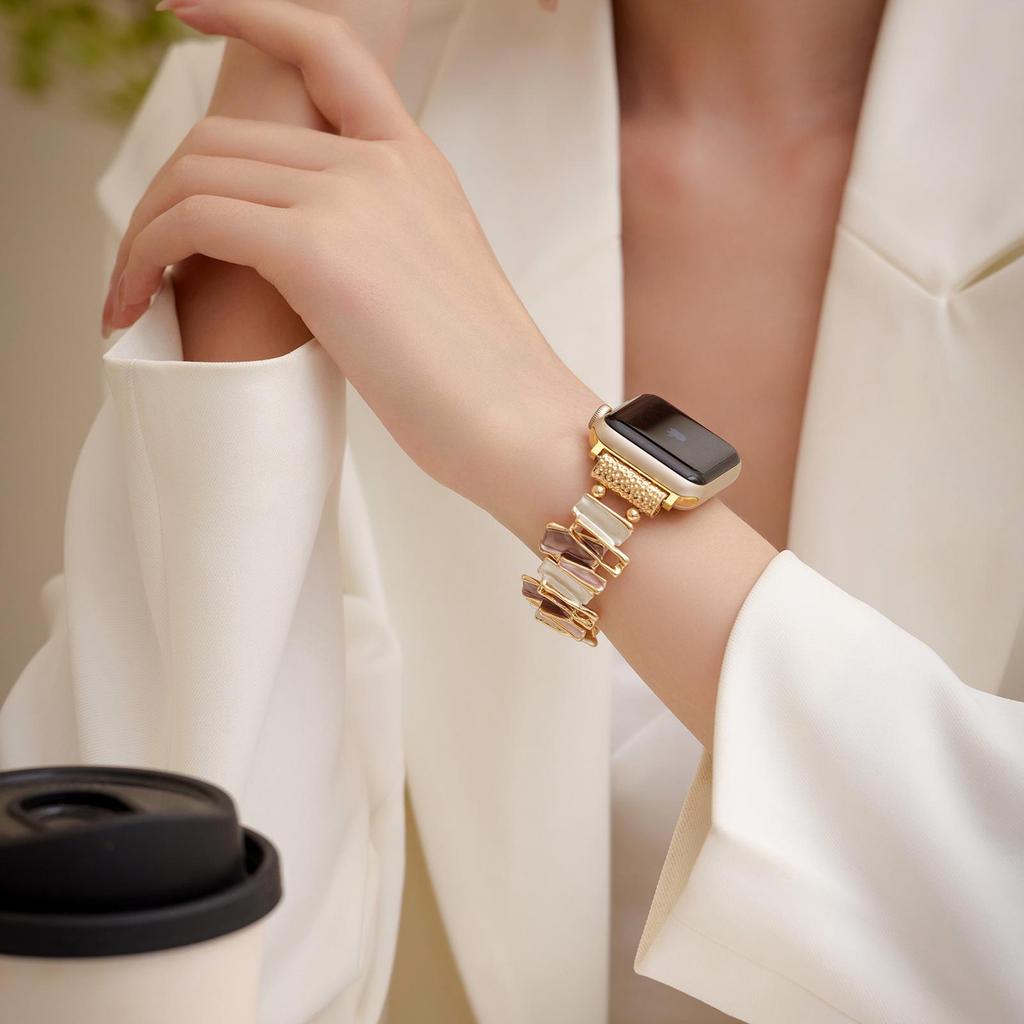 Совместимый ремешок для Apple Watch iWatch S10/S9 - Креативный нерегулярный дизайн, В тренде новые цвета