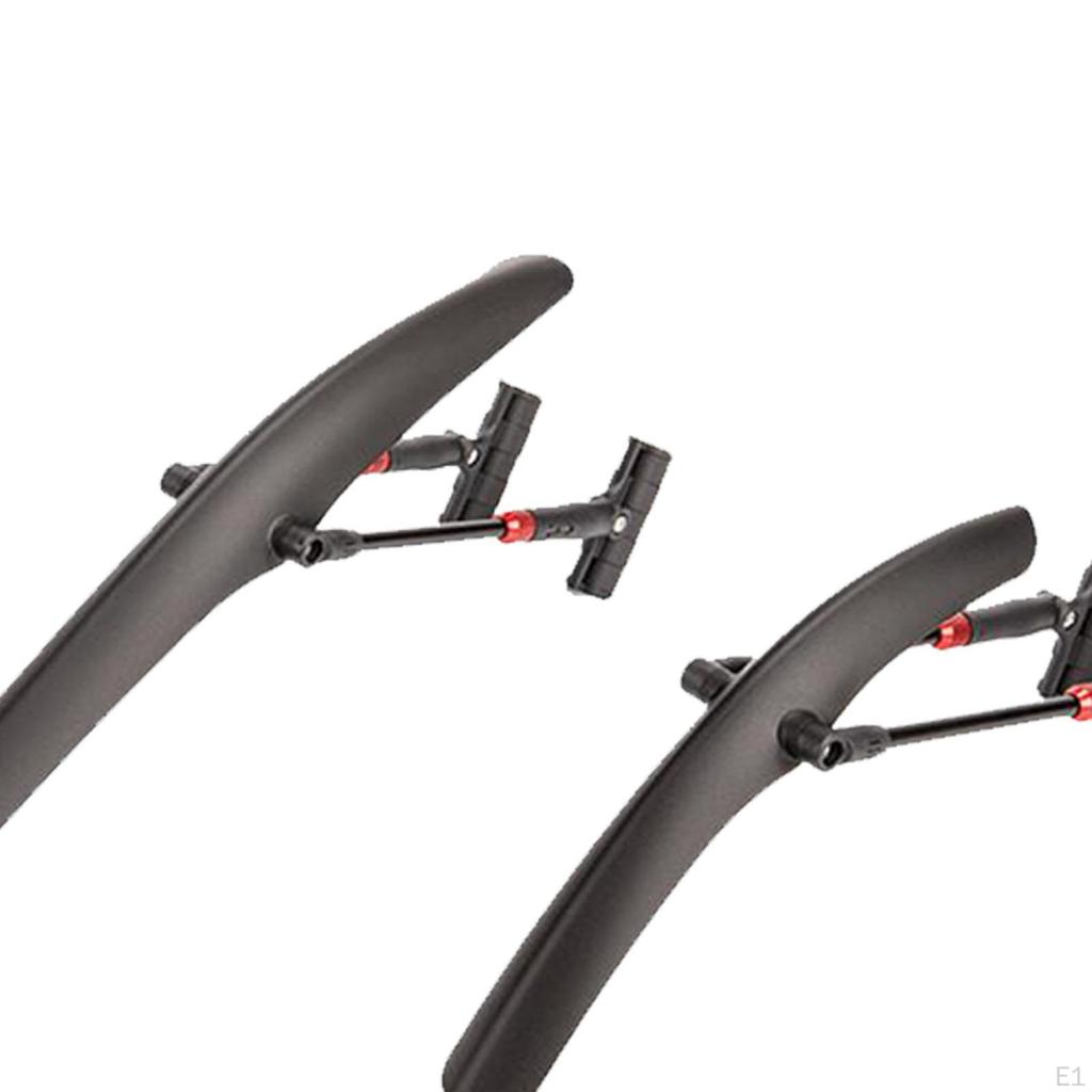 Road Bike Front Rear Fenders Mudguards Wheel Protector Sturdy Spare Parts Bicycle Mud Guards