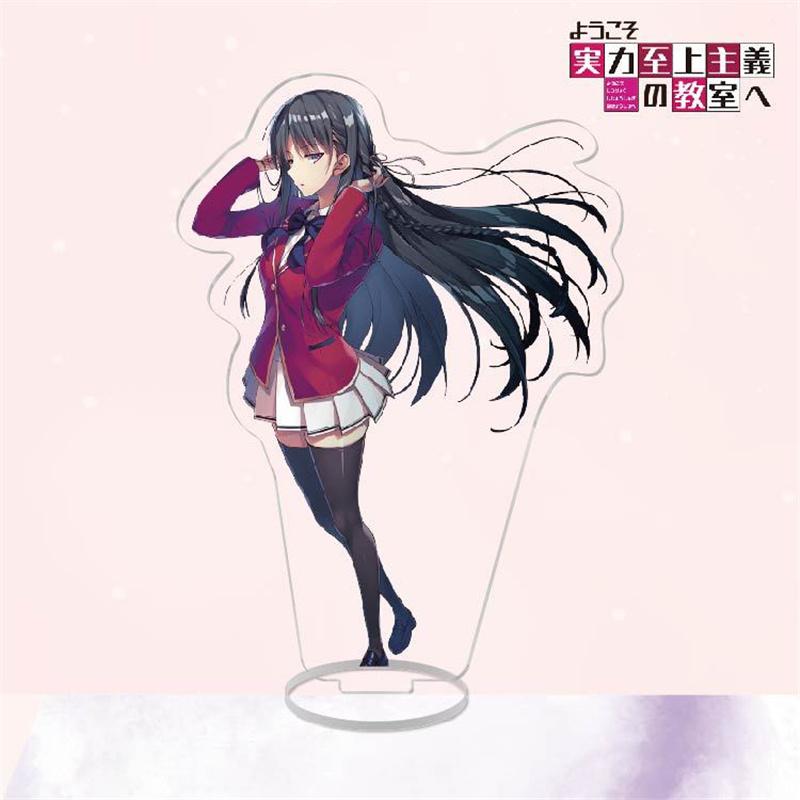 Аниме Класс элитных фигурок, подставка для модели, тарелка Ayanokouji Kiyotaka Horikita Suzune Sakura Airi, акриловая доска