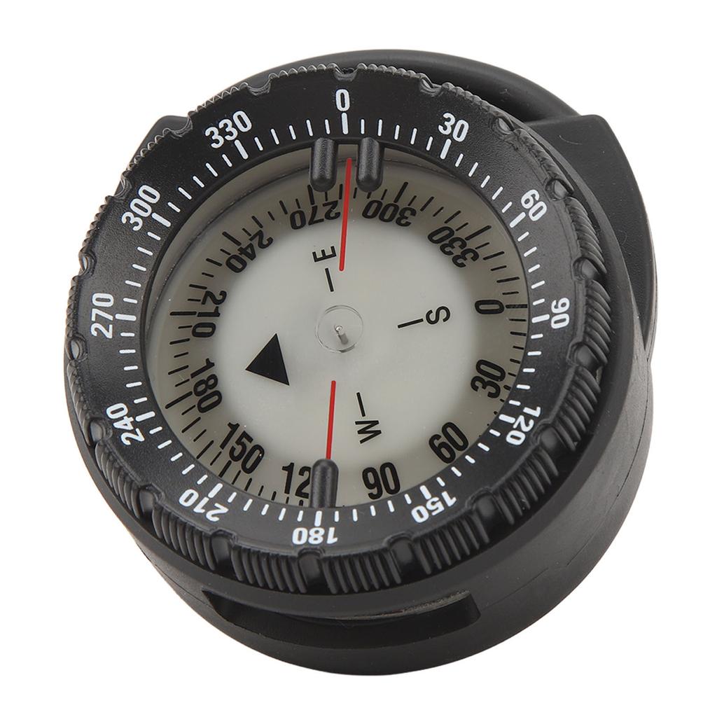 50M подводный компас для дайвинга светящийся магнитный водонепроницаемый трубный зажим компас для дайвинга для подводного плавания
