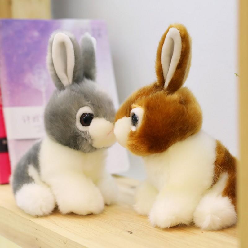 Милая маленькая белая кукла-кролик корейский плюшевый кролик тряпичная кукла дети девочка супер милый мужчина