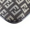 FENDI One Belt Shoulder Bag Zucchino Brown canvas unisex Used