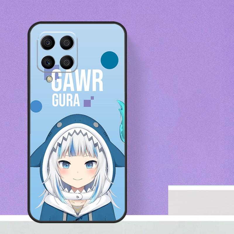 Чехол Gawr Gura Hololive Girl для Samsung Galaxy M14 M34 M54 M31 M11 M13 M53 M51 M12 M32 M52 M16 M36 M56 M15 M35 M55