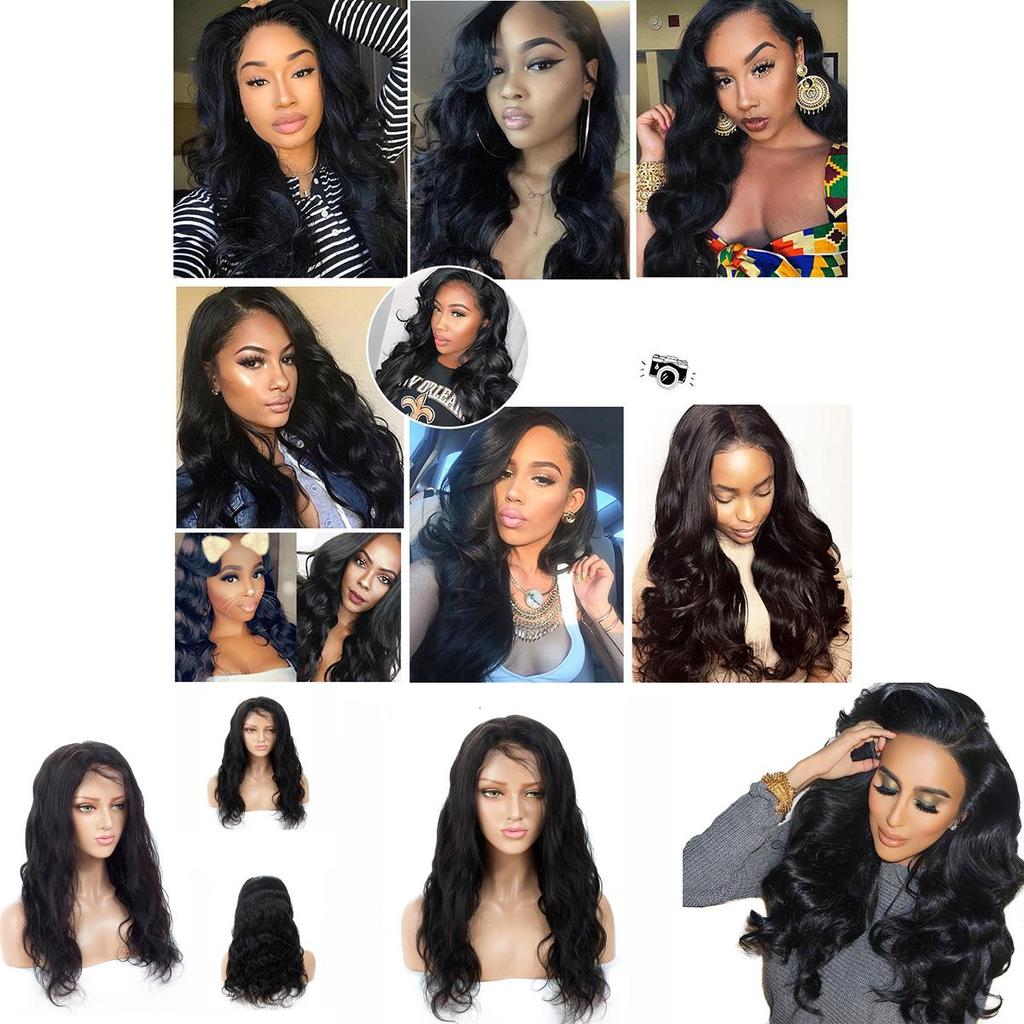 Body Wave Lace Front Wigs For Women Featuring Luxurious Pre Plucked Design With Baby Hair