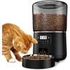 Automatic Cat Feeders,4L Cat Dry Food Dispenser, Auto Dog Feeder Small Timed Pet Feeder with Stainless Steel Bowl for Pet