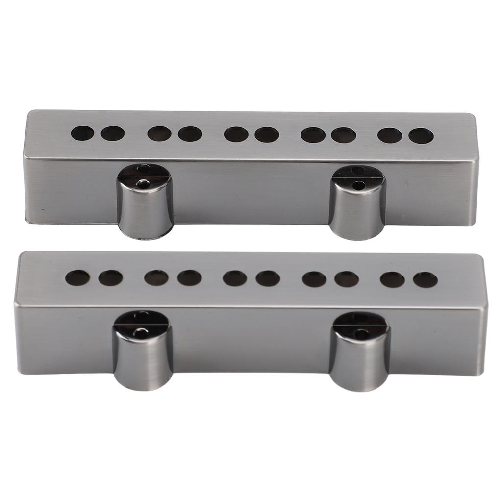 1 пара чехлов для звукоснимателей бас-гитары, 5-струнная электрическая бас-гитара, сменные аксессуары, пластик с хромовым покрытием