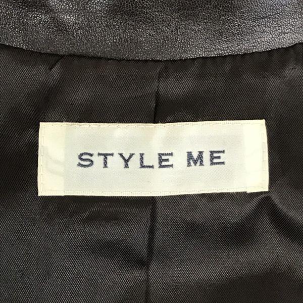 STYLE ME Genuine Sheep Leather Jacket/Women’s Size M/9/Brown/Blouson/Outerwear Tokyo Style(USED)
