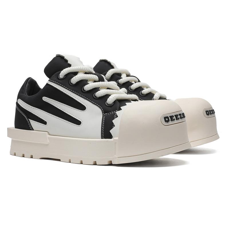 3702 трендовый бренд Микки большая голова обувь мужская и женская нишевый дизайн обувь на толстой подошве пара Гочао уродливые милые хлебные туфли