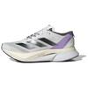Adizero Boston 12 White Shadow Violet Women Sneakers Cloud-White Core-Black ID6900