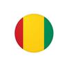 Autocollant - Non spécifié - Drapeau de la Guinée - 10 cm - 1000 pièces - Haute qualité