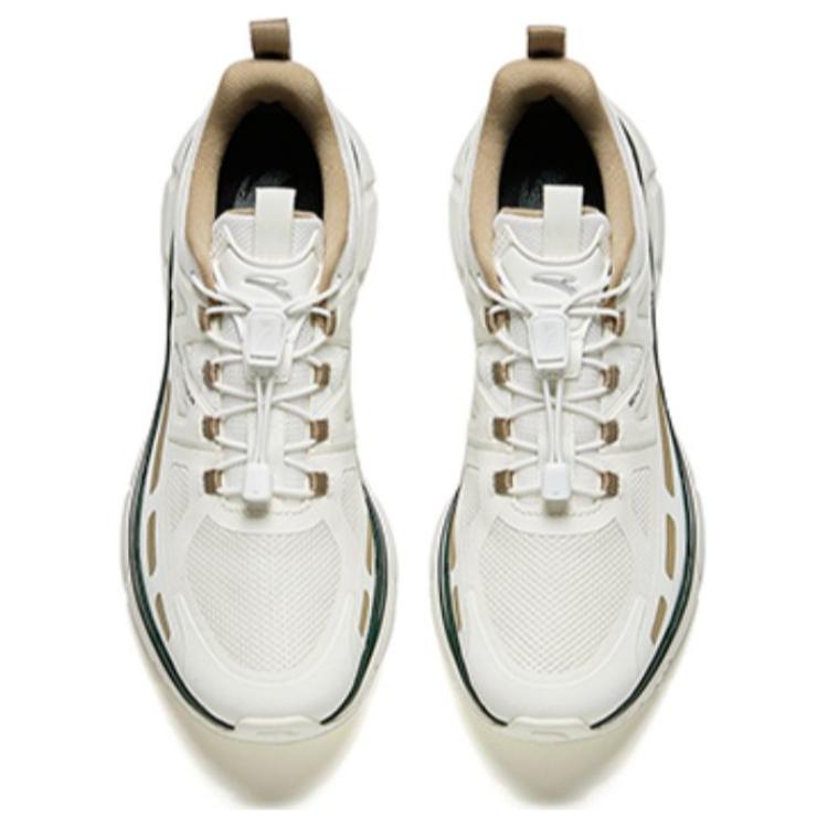 Anta Non-Slip Breathable Low-Top Casual Shoes Men Sneakers White Green 112438862-1