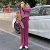 Женский повседневный свободный топ с круглым вырезом и французскими пышными рукавами, весна/осень 2025