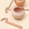 Rapid Forming Pottery Rim Shaping Tools Long Handle Wood Clay Trimming Tool  For Potters