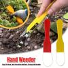 Hand Loop Weeder Manual Cut Weed Roots Metal Sharp Blade Weed Remover Plastic Handle Ring Weeder for Yard Lawn and Planting