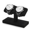 Papten Watch Часы Подарок J00602 Подставка, Подставка из 2 частей, Микрофибра, Дисплей, Хранение, Фотография, Роскошный, Стильный, Идея, (черный)