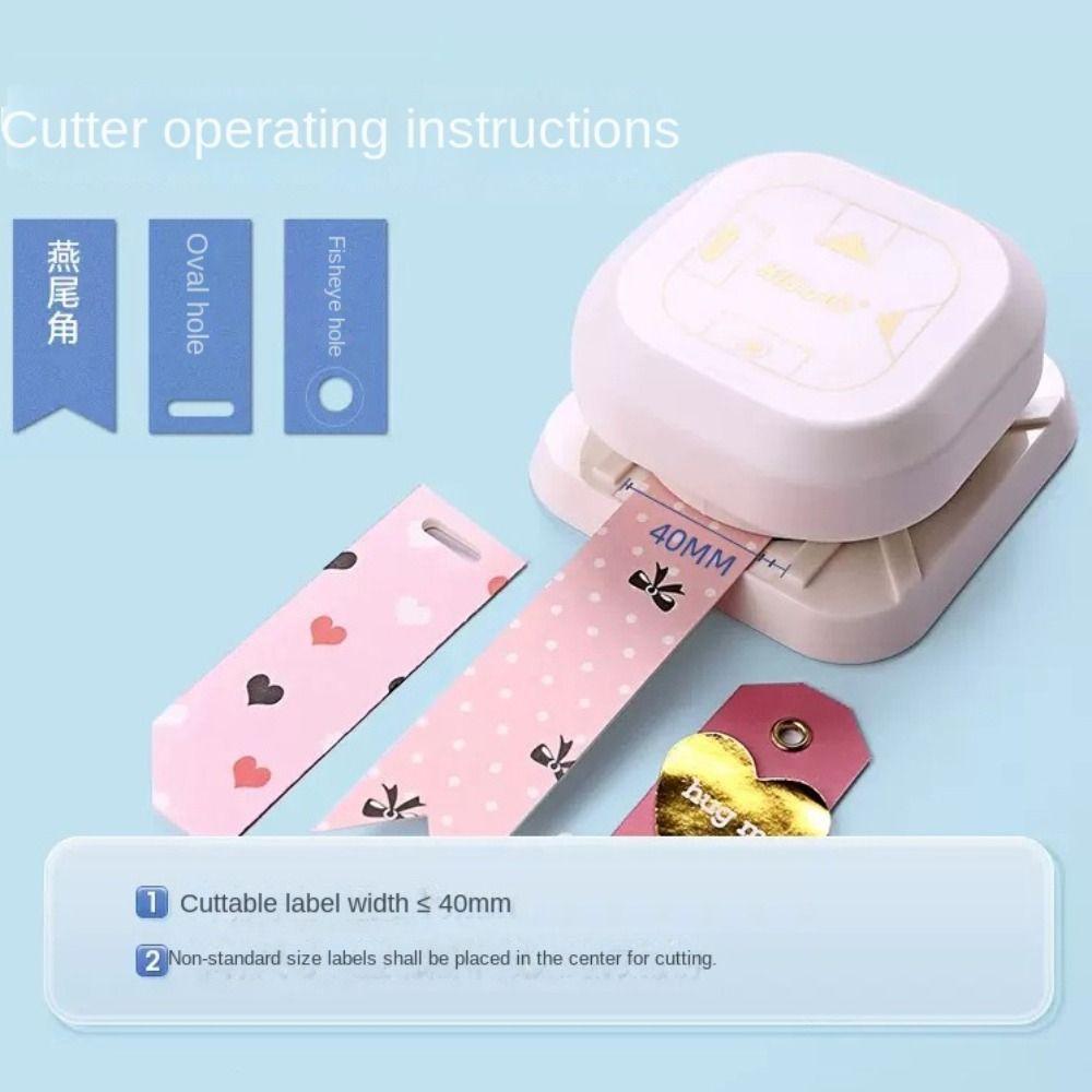 Binding Embossing Tool Punching Mini Paper Punch Mini DIY Paper Puncher School Office Supply