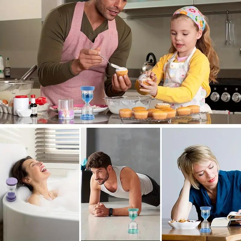 1 шт. 3/5/10/15/30 минут красочные песочные часы песочные часы для детей подарок игрушка песочные часы песочные часы украшение дома песочные часы