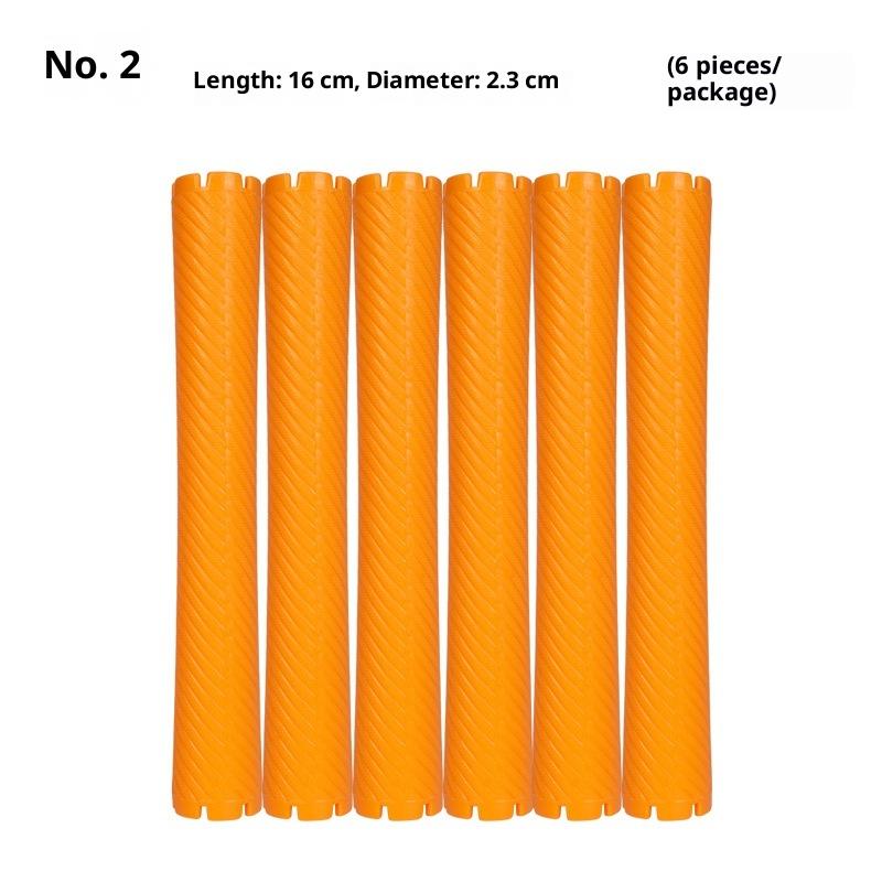 6pcs Heatless Hair Curler No Heat Hair Rollers Soft Curling Rod Pull Core Lazy Curls Flexi Rods Wave Formers Hair Styling Tools
