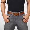 Genuine Leather Handmade First Layer Cowhide Belt Men's Retro Casual Personality Trendy Korean Version of The All-match Men's Jeans Belt