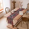 Декор для столовой и спальни в стиле фермерского дома, Идеально подходит для свадеб, вечеринок и мероприятий в деревенском стиле Богемный рустикальный жаккардовый стол-раннер с кисточками