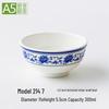 Bailaien Blue & White Melamine Rice Soup Bowl