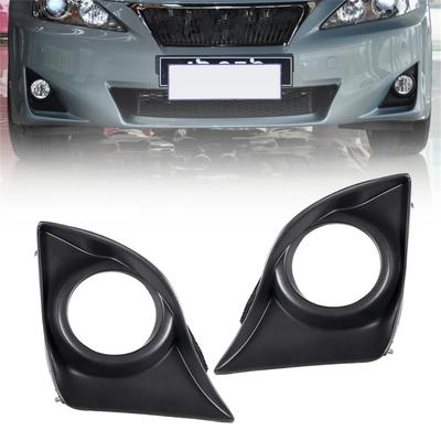 Подходит для Lexus Is250 Is350 2011-2013 In. Передние противотуманные фары Черная рамка-накладка Lh+Rh