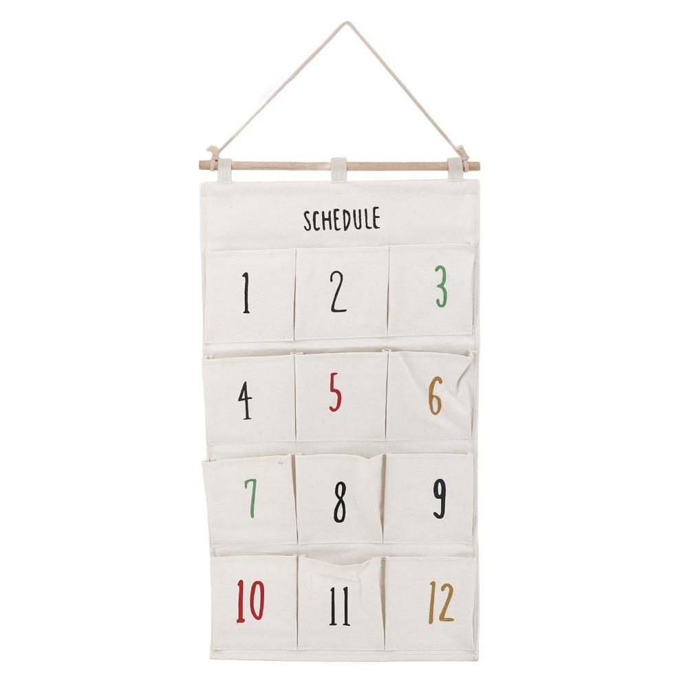 Versatile Wall Hanging Storage Bag Large Capacity Hanging Storage Pouches Dormitory