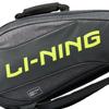 Li Ning Pickleball Series Fashion Logo Polyester Fitness Bag Unisex bags Black ABLV021-2