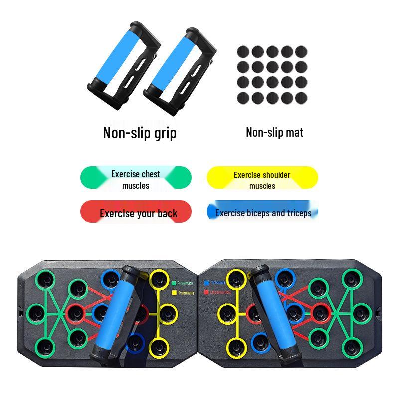 Multi-Purpose Push-Up Training Board - Chest, Ab & Muscle Trainer