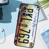 Retro Funny License Plate Cover For OPPO Reno 14 F 12 11 10 13 Pro 11F 12F 13F 7 8 Lite OPPO Find X8 X6 X5 X9 Pro Case