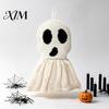 Holiday Atmosphere Ghost Props Halloween Hanging Ornament, Cute Spooky Plush Tabletop Decorations Figurine, Props, Funny Party Supplies Decoration for