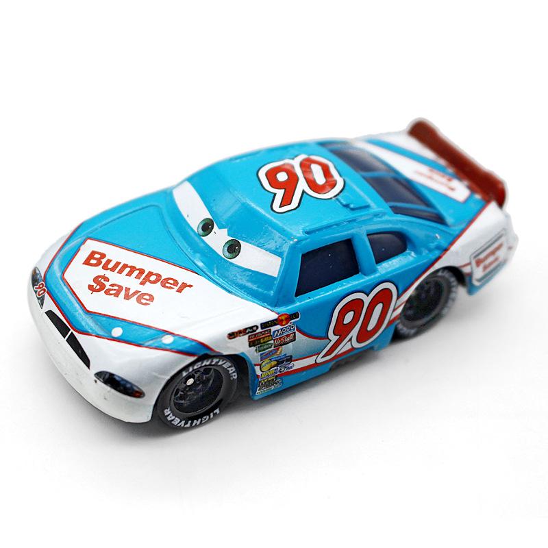 Набор машинок Pixar Cars из сплава: Модели МакКуина, Мэтра, Салли, Шерифа