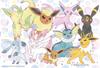 [Made In Japan] Beverly 100-Piece Jigsaw Puzzle, Soft Colors, Eevee Friends (26x38cm) 100-061