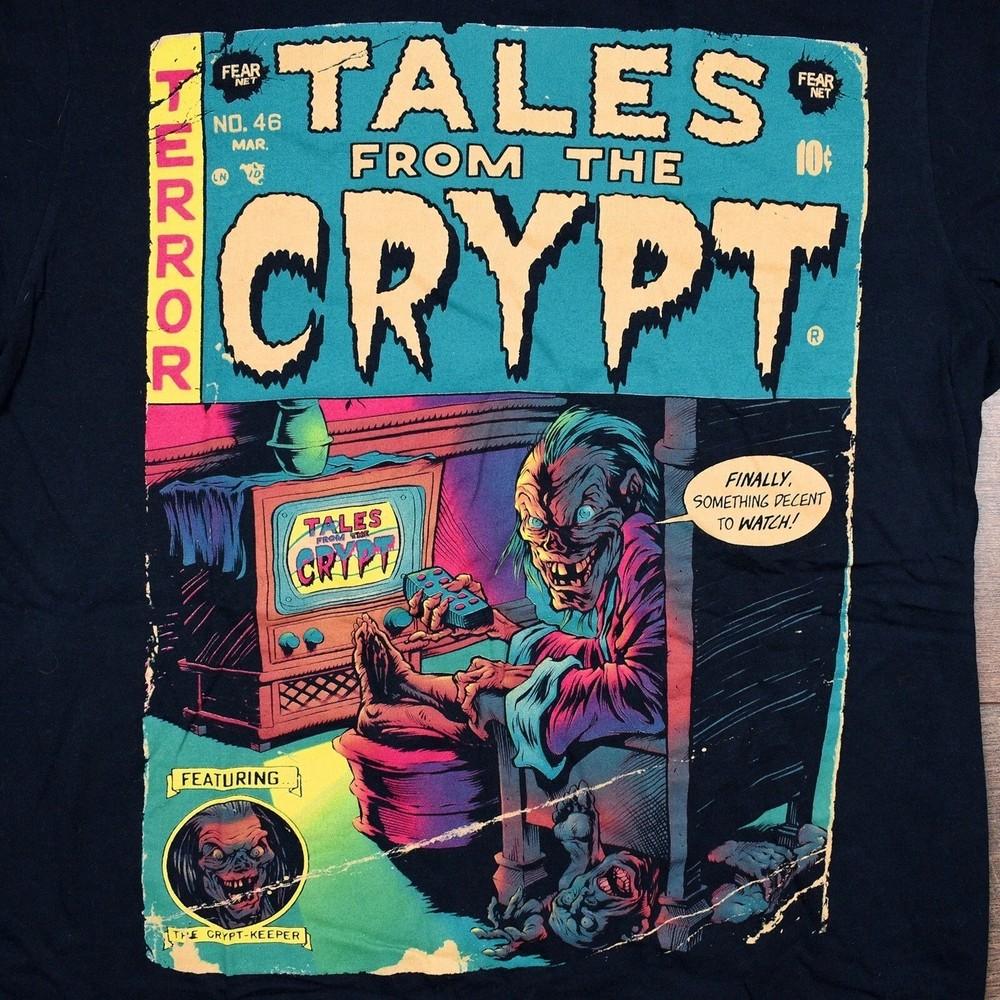 2014 Fright Rags Футболка Tales From The Crypt Все размеры от S до 5XL FN1409 Унисекс Футболка
