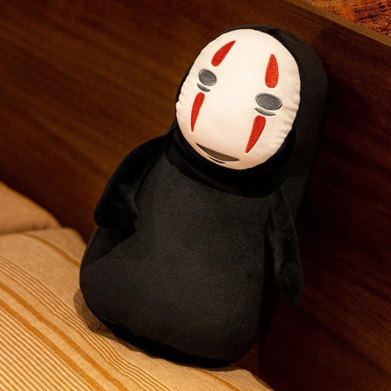 Spirited Away No Face Man Plush Toy With Halloween Decor For Kids And Anime Enthusiasts