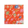 Nippon Chuko NBK Chirimen Cut Yuzen 23 X Kanoko Crafts Handmade Supplies Pattern, Approx. 33cm, Pattern, Orange, Y005-06, &