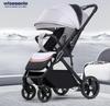 Легкая двухсторонняя детская коляска WiseSonle: Складная, Портативная, Модель Z8 для сидения и откидывания