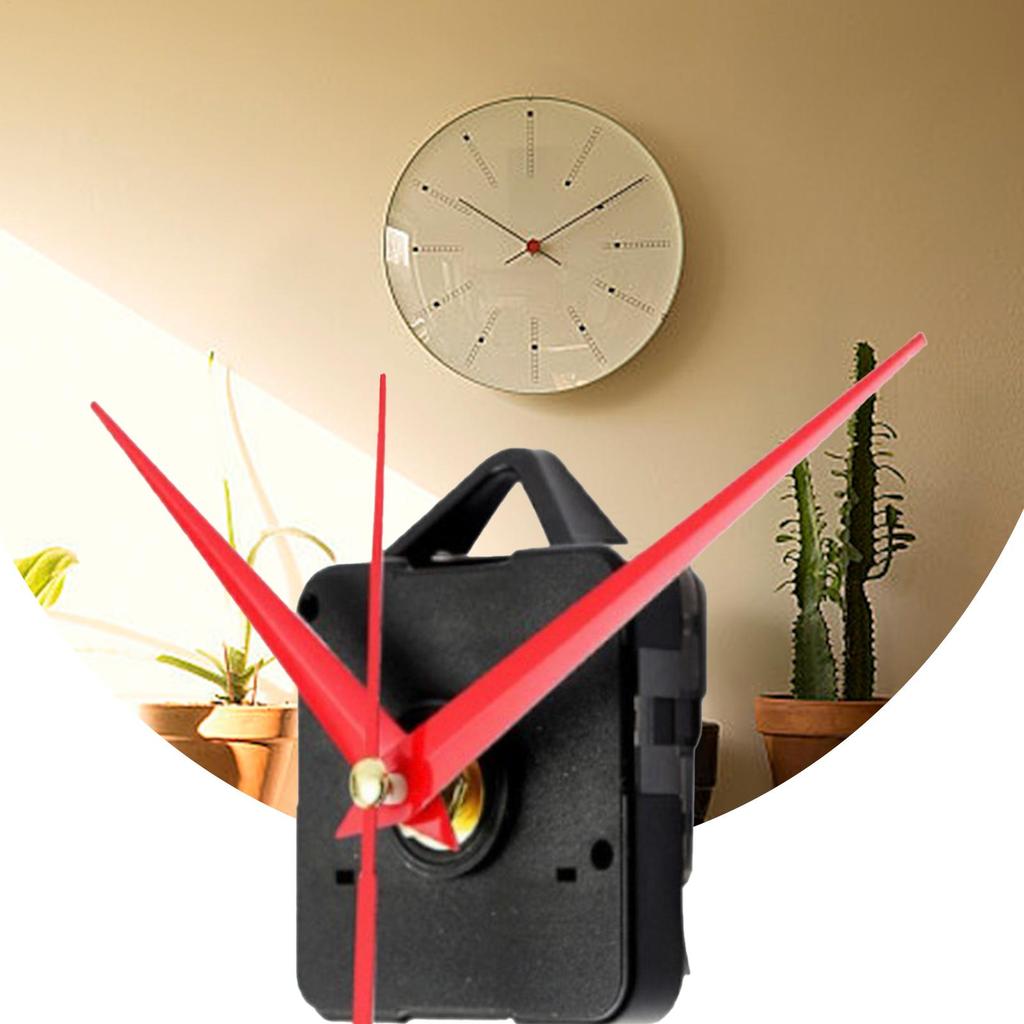 Wall Clock Movement Silent Quartzs Movement Machine Wall Hands Pointer Set Clockwork Table Long Shaft DIY Watches Repair Parts