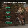 FAFREES F20 Folding Electric Fat Tire Bike – 648Wh Battery, 250W Motor, 20x3.0" CST Tires, 25km/h E-Bike for City, Snow, Sand & Commuting